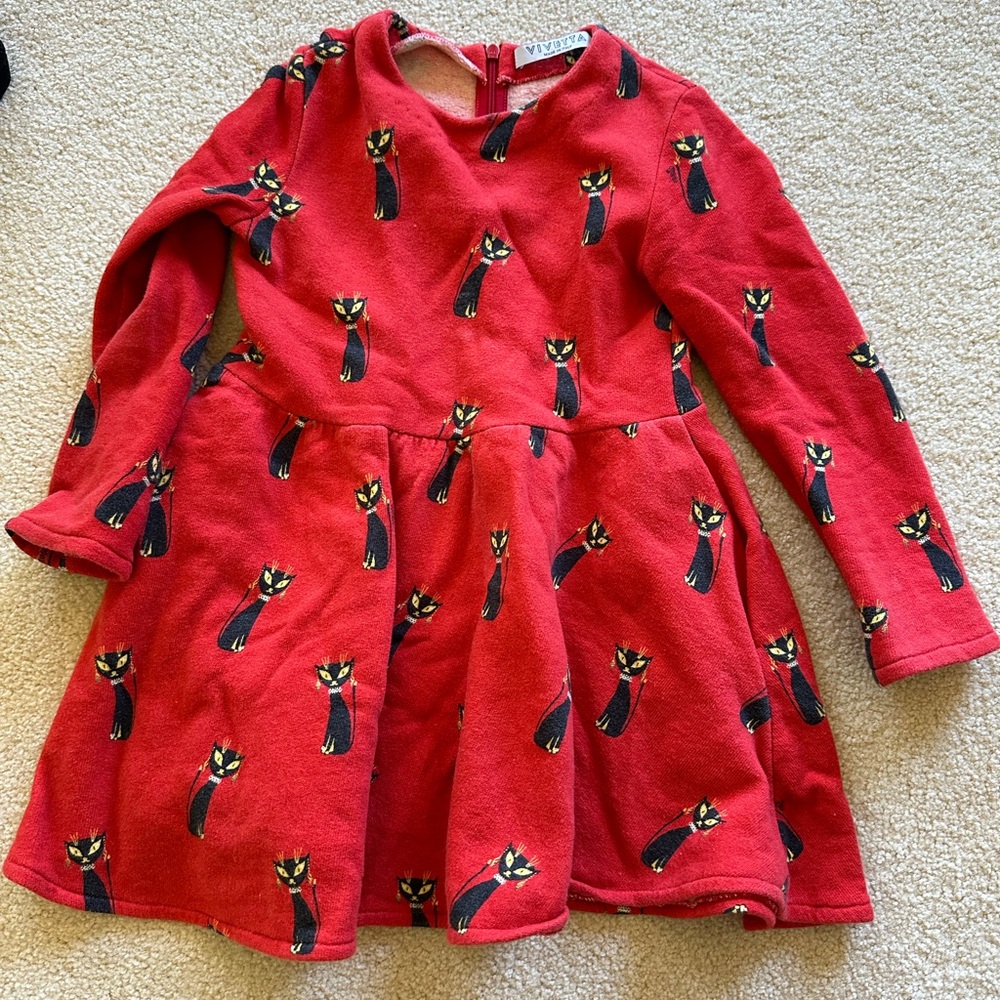 Vivetta red dress 6T